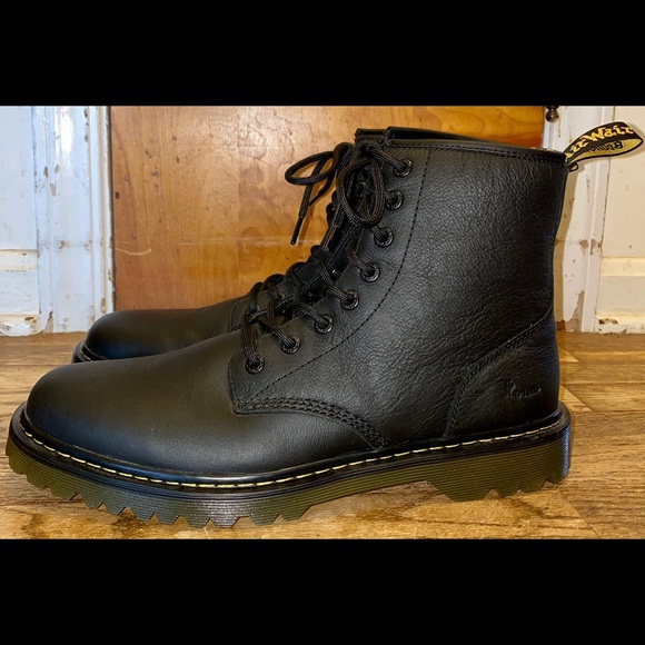 Dr. Martens Awley Combat Boot Black Size US 14 Brand New - Picture 2 of 6